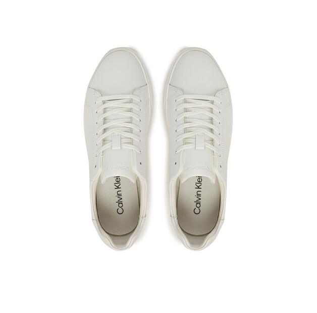 Calvin Klein Low Pro Cups Lace Up Lth Aop Sneakers