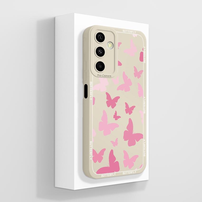 Husă Pentru Samsung M36 M55 M56 A25 A26 A17 F56 Husă Telefon Floare Pictură în Ulei Frumoasă Protecție Ecran Bară de Protecție Moale Husă Rezistentă la Praf Pentru Carcasă Samsung