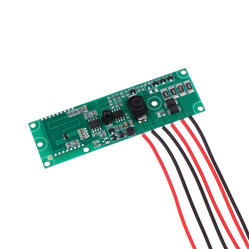 1Set Automatic Control Lamp Board With Remote Controller Human Body Induction Practical Solar Led Driver Board