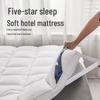 Hotel Star Weiche Feder Samt Matratzenauflage - Dicke gesteppte Tatami-Matte für Doppelbett & Studentengebrauch.