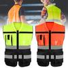 Reflective Safety Vests for Men Women High Visibility Reflective Strips Mesh Vest with Pockets