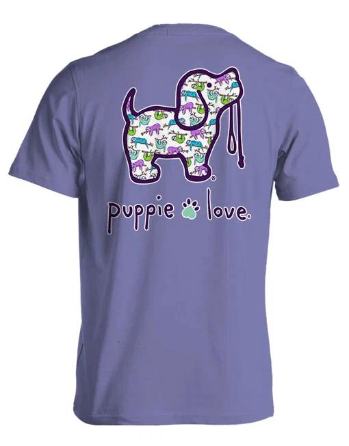 NEW- PUPPIE LOVE SLOTH T-Shirt S