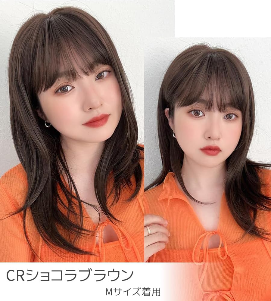 Brightlara Women's Cool-to-the-Touch Wig, Medium To Long, Full Wig (hf1958-CR-M)