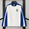 Unisex Long Windbreaker Jacket Retro Sport Coat Football Training Outdoor Casual Wear Fall Winter