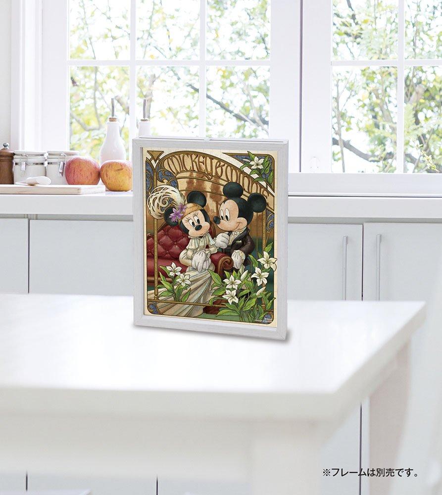 300-piece jigsaw puzzle Disney Amuro - Mickey & Minnie - [Belle-Art] (16.5x21.5cm)