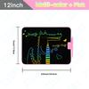 12/15/20Inch  Drawing Board Writing Tablet Digit Magic Blackboard Art Tools Painting Learning & Education Toys for Kids Gifts