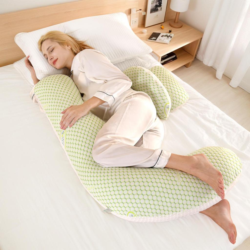 Large Body Pillow, Breathable Full Body Pillow for Side Sleeper Long Bed Pillow