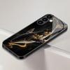 Ozean Wal Gehärtetes Glas Handyhülle Geeignet für Samsung Galaxy S26 S25 S24 S23 S22 S20 FE/Ultra/Plus5G Anti-Drop Rückseite