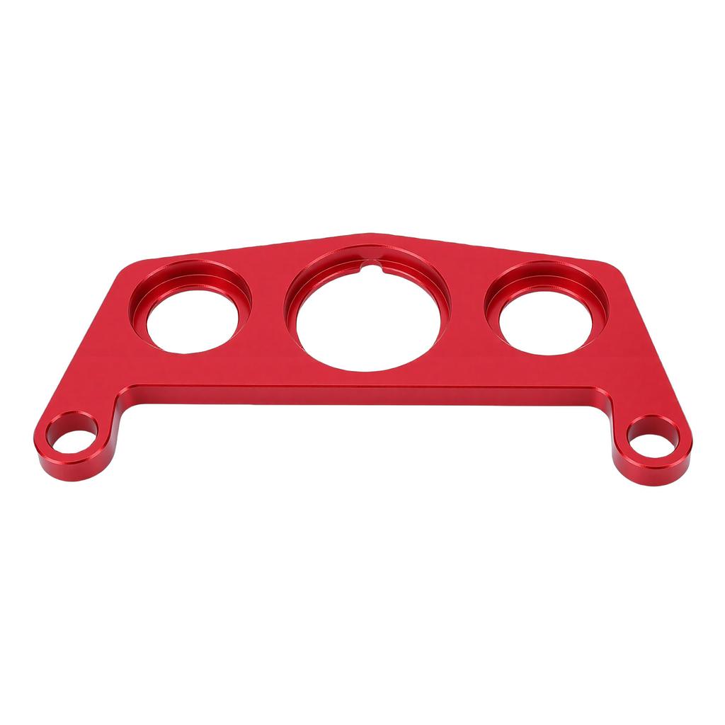 Key Switch and Indicator Light Mount Replacement for Pro Taper Handlebar Clamps Risers Aluminum Red