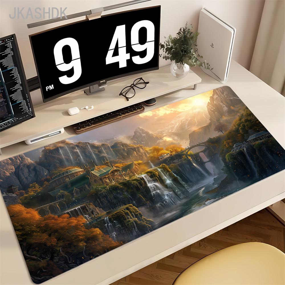 Pc Gamer Accessories Llord of the Rings Mousepad Xxl Gaming Mouse Pad Desk Mat Keyboard Large Extended Protector Mice Keyboards