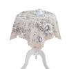 Round Tablecloth Simple Style Household Circular Table Cover Indoor Holiday Home Christmas Party Picnic Dining Room