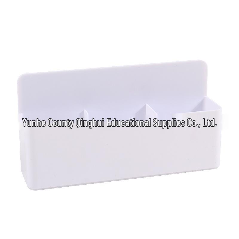 Magnetic Storage Box: Multi-functional Plastic Pen & Stationery Holder for Home or Office.