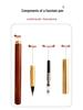 Xiulibee Soft Brush Pen - Refillable Wolf Hair Brush for Calligraphy and Art