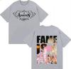 Cotton Crewneck Y2K Short Sleeve Tee Singer Addison Rae T Shirt Hipster Unisex Women Gothic Music TShirt Hip Hop Unisex Shirt