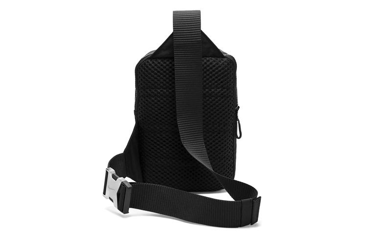 Men's Bag Nike Polyester Sling Bag, Fanny Pack Unisex Black