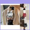 Adorable Crossbody Bag For Girls With Charming Quilted Design And Bow Accent