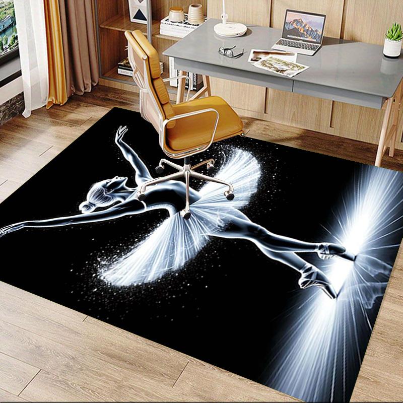 1PC ballerina dance Extra Large Non Slip Floor carpet, Office, family, bedroom, Studio   Large Area Rug Indoor Rugs, , Vibrant Colors
