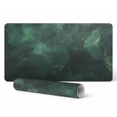 Elegancka Podkładka Dekoracyjna Na Biurko Marmurowa Abstrakcja 100X50 Cm