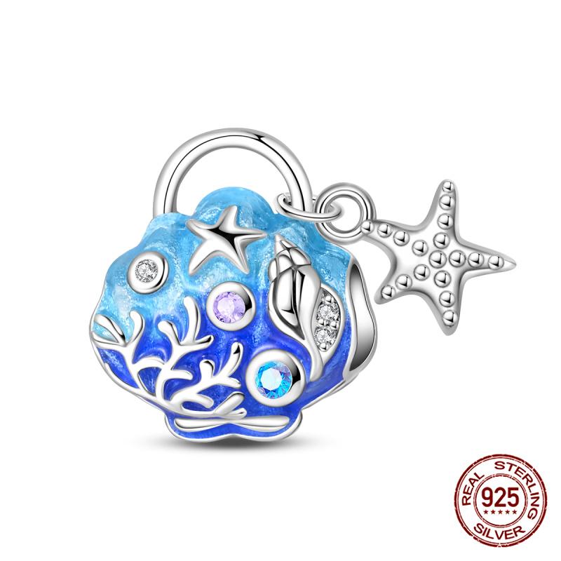 New 100% Copper One-Eyed Monster Puppy Charms Beads Fit Pandora Style Bracelet Diy Jewelry Making Women Gift