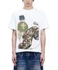AAKAM Chacha Floorwork Half Top (White)