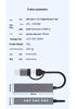 USB 3.0 Hub with Gigabit RJ45 Ethernet and 100Mbps Network Card