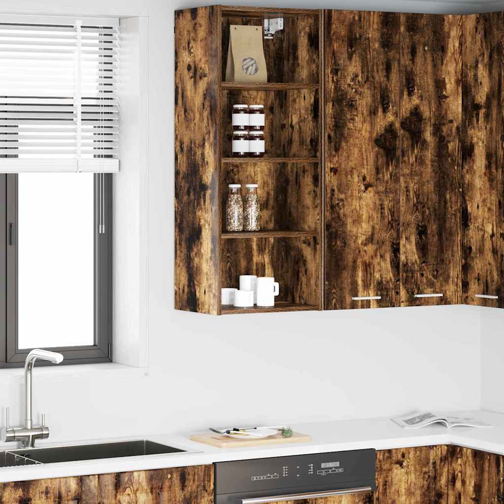 Mobile Sospeso Rovere Affumicato 40 x 29,5 x 100 cm Materiale a Base di Legno