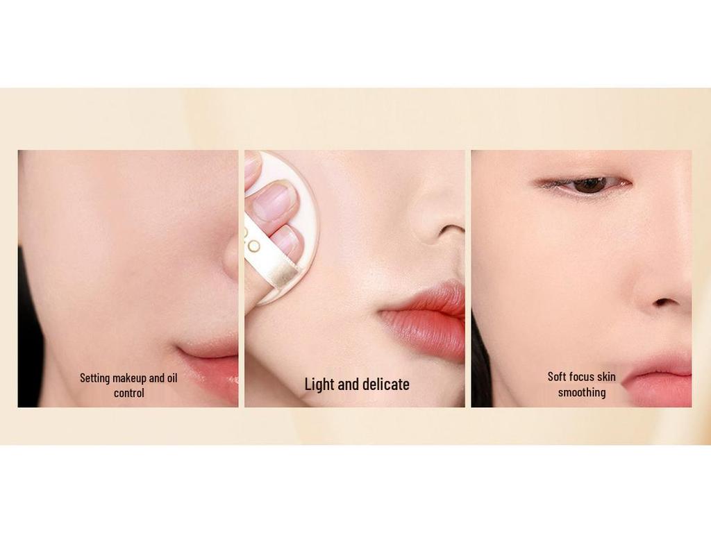 O.TWO.O Silky Skin Oil-Control Setting Powder & Concealer - Honey Light SC025