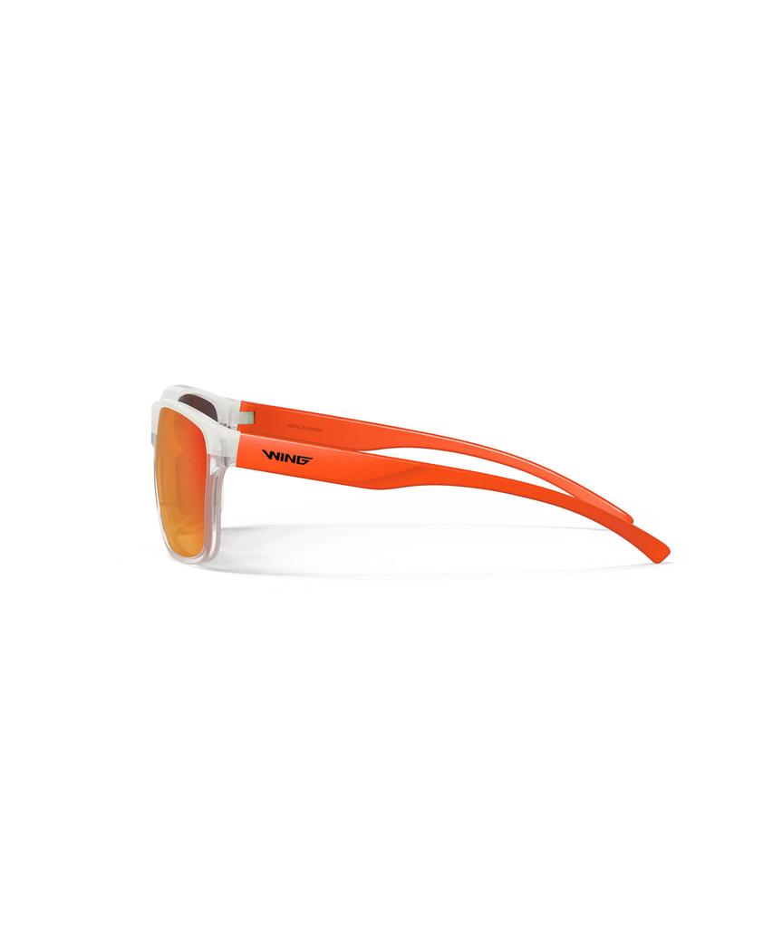 Wing Sports Polarized Sunglasses Bruce (Neon Orange)