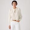 Levis French Puff Sleeve Shirt Women Tops 005EI-0004