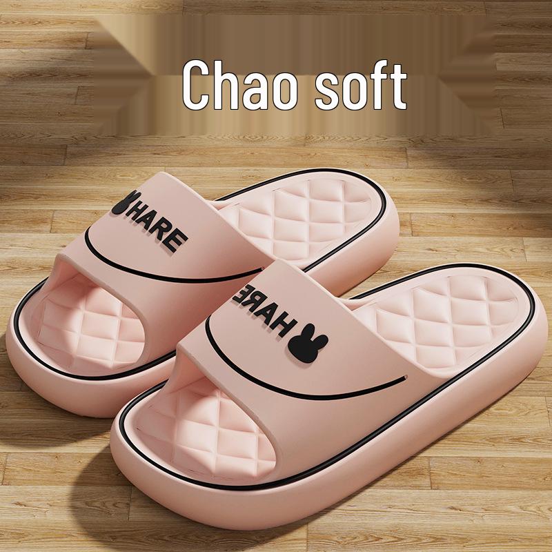 Men's Thick-Soled Sandals for Outdoor & Indoor Use - EVA, Non-Slip, Odor-Resistant, Bathroom, Summer Wear. Suitable for Women.