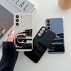 Male Men Sports Car Cartoon Line Phone Case For Samsung Galaxy S26 S25 Ultra S24 S23 S22 Plus S21 S20 FE A37 A57 Silicone Cover