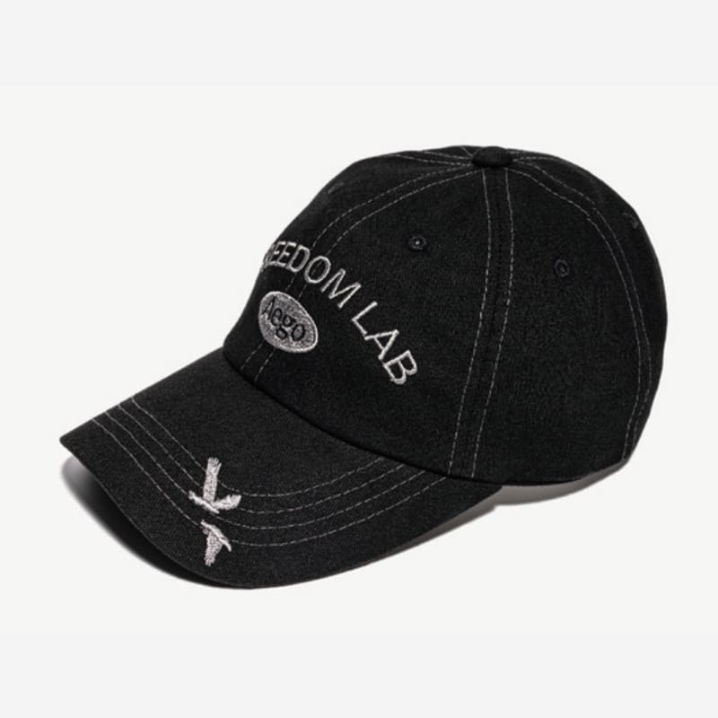 AEGO Freedom Lab Signature logo cap_black