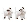 30/40cm Baby Goat Plush Doll Cute Animal Horned Sheep Plush Toys Simulation Doll   Children