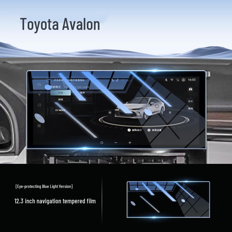 2024 Toyota Avalon Tempered Film Screen Protector for Central Control Navigation