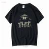 Cats Ufo Space Ship Alien 90s Old School Retro T Shirt Vintage Funny Meme Svg Cute Y2k Print Long Or Short Sleeves Vintage