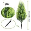 Artificial Garden Plant Lawn Decor Reusable Premium Decorative with Ground Stake Fake for