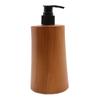 Soap Dispenser Natural Teak Wood Taper