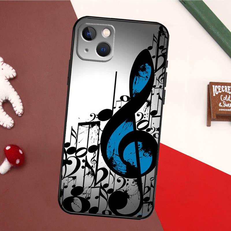 

Music Note Symbol Piano Case For iPhone 15 Pro Max 14 13 12 11 16 17 Pro Max mini 15 16 Plus 16e 17 Air Back Cover iPhone 13 mini