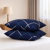 Pillow | Set of 6 | Basic Size 41 X 61 CM | Pack of 6 (6, Blue, King (U.K. Standard))