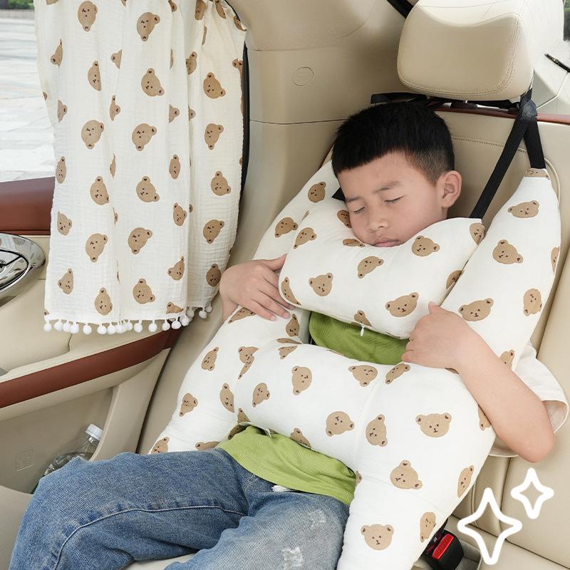 Cartoon Car Curtains Car Sunshade Side Curtains Embedded Rail Car with Sun Protection and Heat Insulation Sunshade for Kid Baby