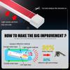 Striscia LED Dinamica per Cofano Auto Luce Cofano Motore Striscia LED DRL Luci Diurne Striscia LED Flessibile Decorazione Auto Accessori