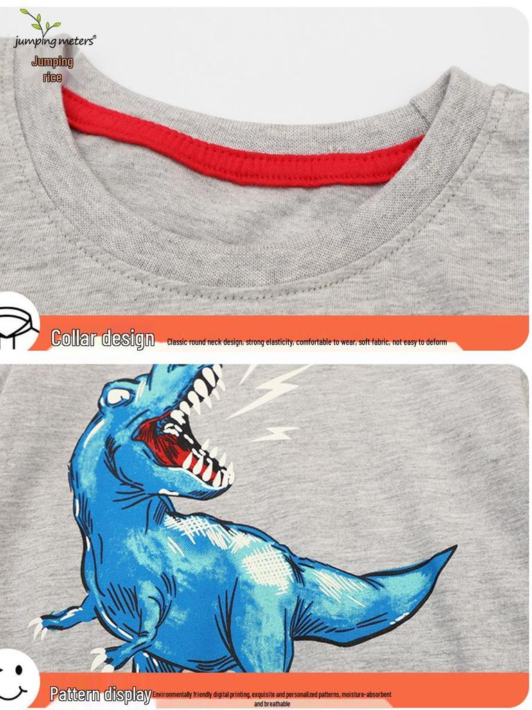 New Boys' Cartoon Summer Short Sleeve T-Shirts - European & American Styles