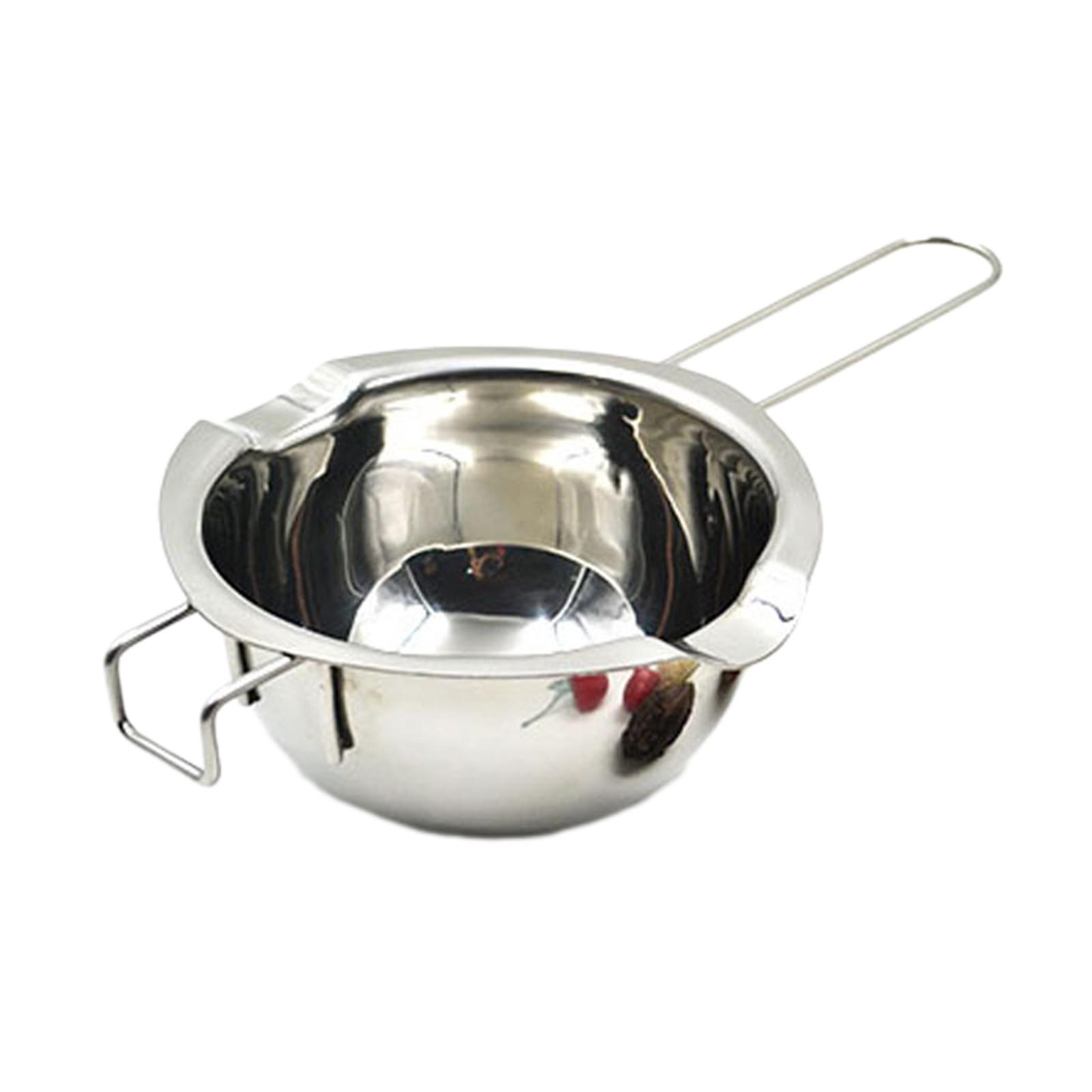 

Chocolate Double Boiler Metal Stainless Steel Chocolate Warmer Melting Bowl For For Bakeries Chocolatiers Home Chefs