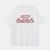 Summer Womens T Shirt Labubu Printed Oversized Short Sleeve Oversized Tops Woman Daily Versatile Clothing