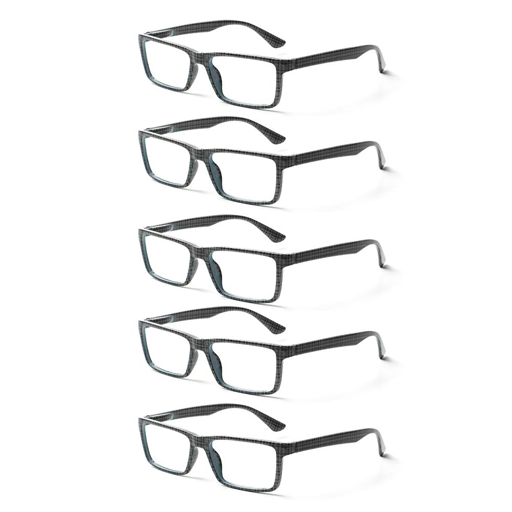 Turezing Reading Eyeglasses For Male And Female Spring Hinge Oval Frame Readers Quality-Made Prescription Glasses