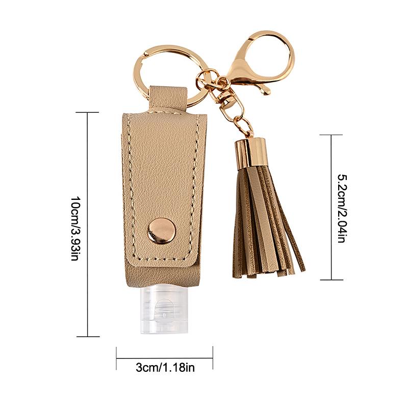Portable Empty Bottle Keychain, 30Ml Hand Sanitizer Holder Keychain, Travel 1Oz Mini Hand Sanitizers Case For Travel