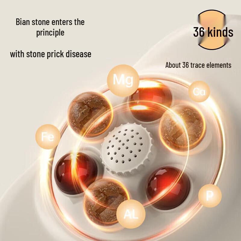 CLORIS Wireless Abdominal Massager with Bianstone & Infrared Heat