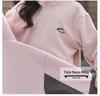 Girls' Fleece-Lined 3-in-1 Detachable Windbreaker Jacket, 2024 Autumn/Winter Style, Big Child Outdoor Thickened Coat.