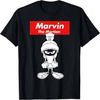 Marvin The Martian Red Box T-Shirt