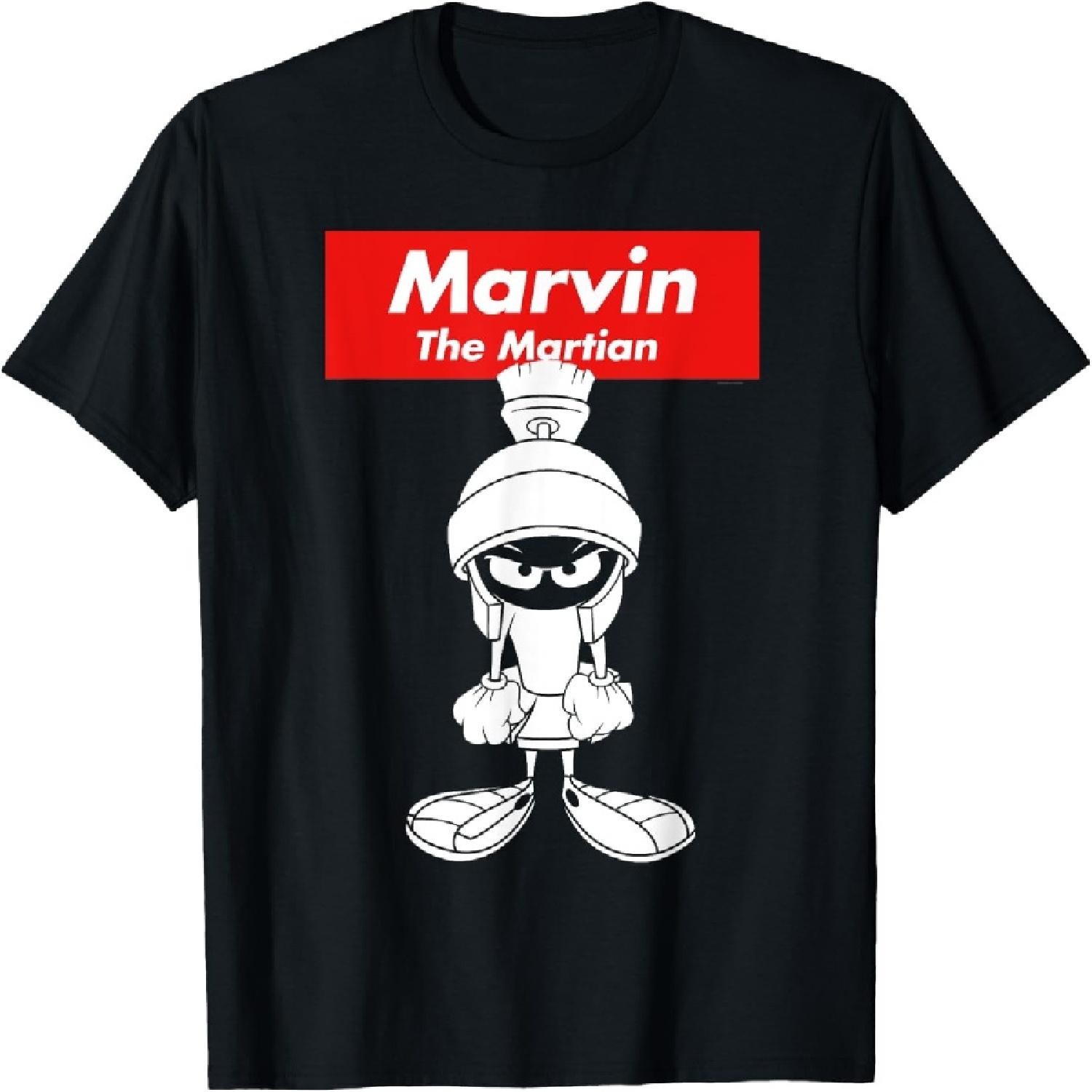 Marvin The Martian Red Box T-Shirt S разноцветный